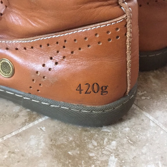 Gram shoes 420g brown leather boots EU 38 - Picture 4 of 8